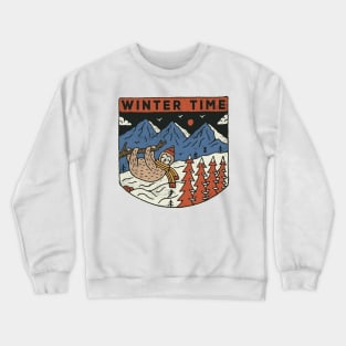 Winter Time Crewneck Sweatshirt